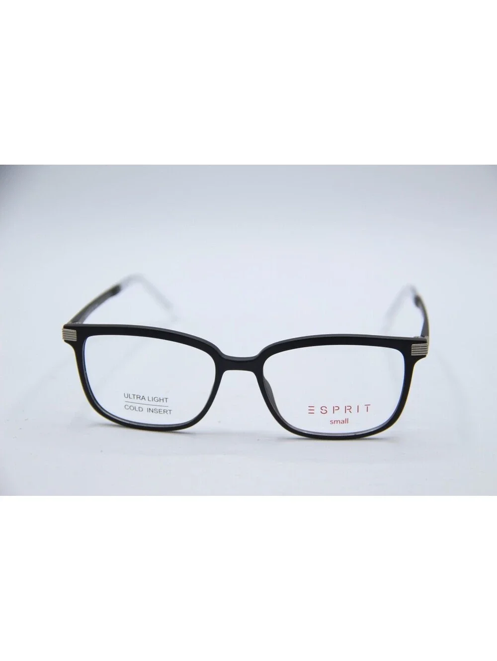 Esprit Et17583 Color-538 Black Clear Authentic Eyeglasses 49-15-135